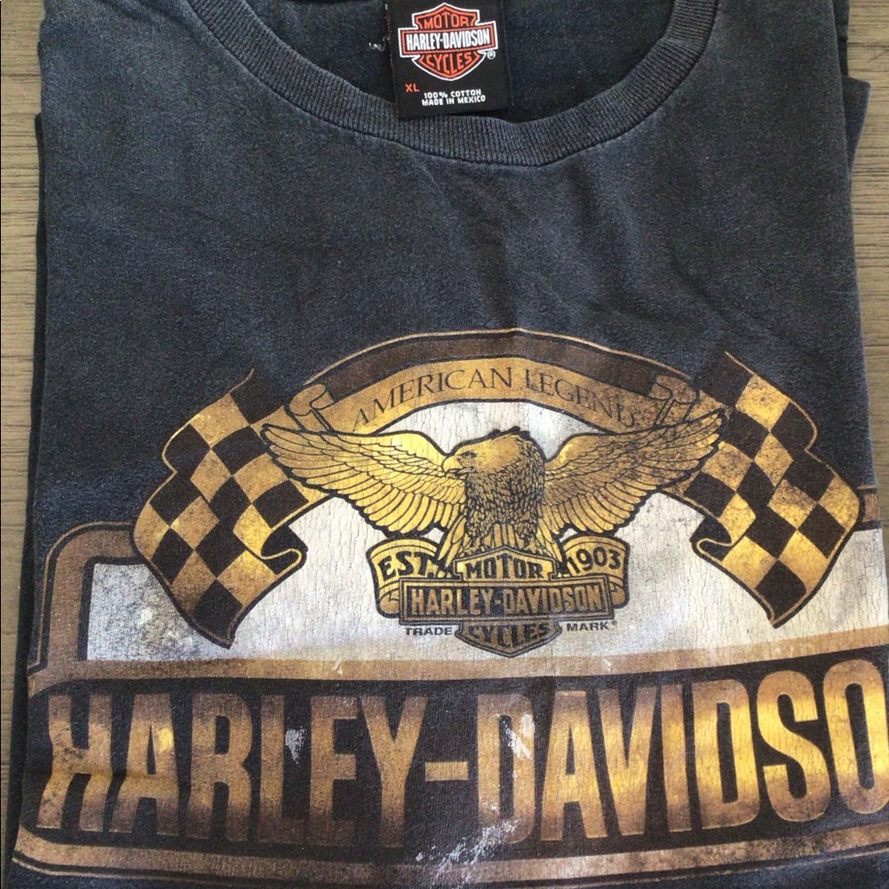 Original Harley Davidson shirt- men size xL - Picture 4 of 4